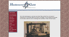 Desktop Screenshot of handweaversguildofct.org
